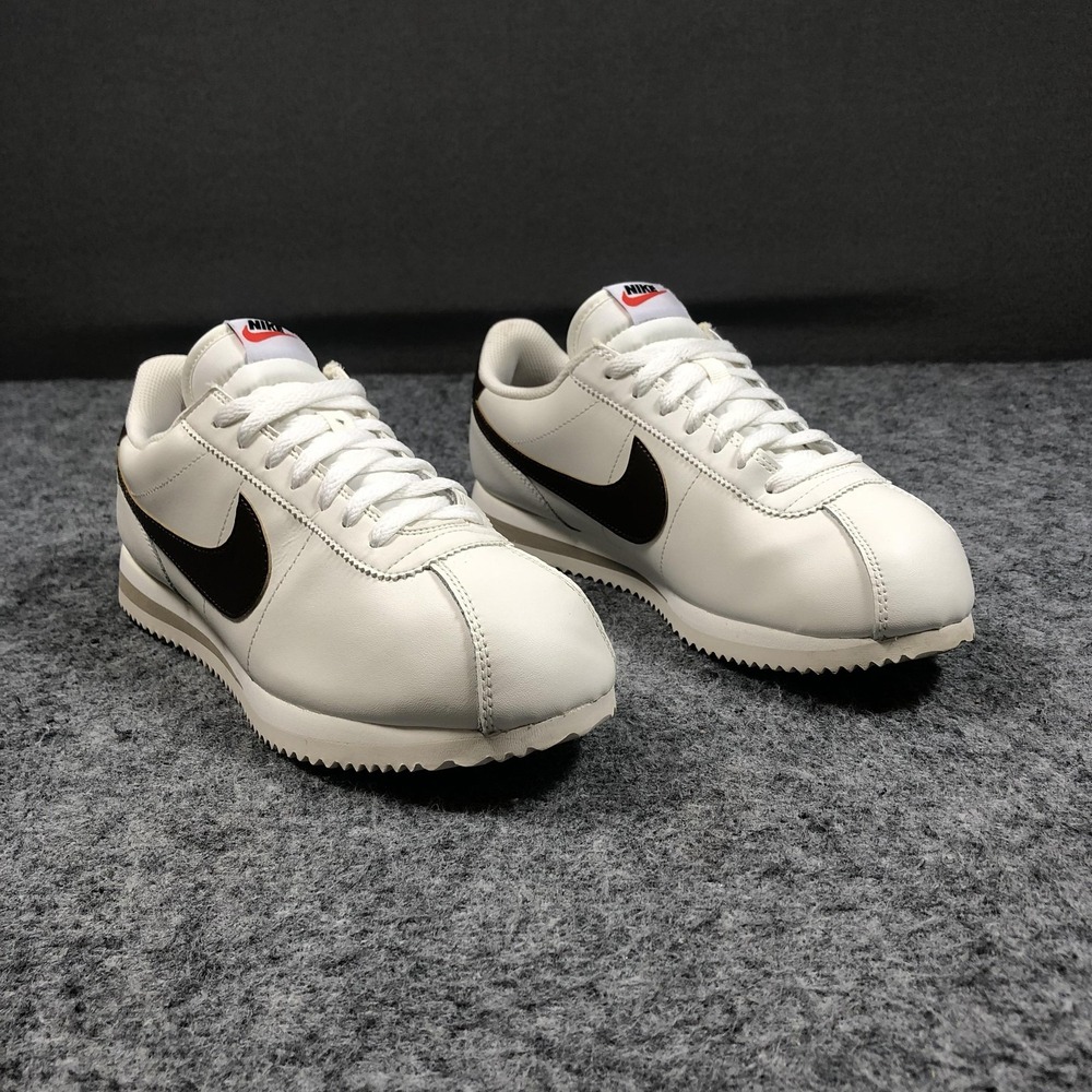 Nike Cortez Cacao Wow DN1791-104 Shoes Womens 10 Brown White Leather Sneakers